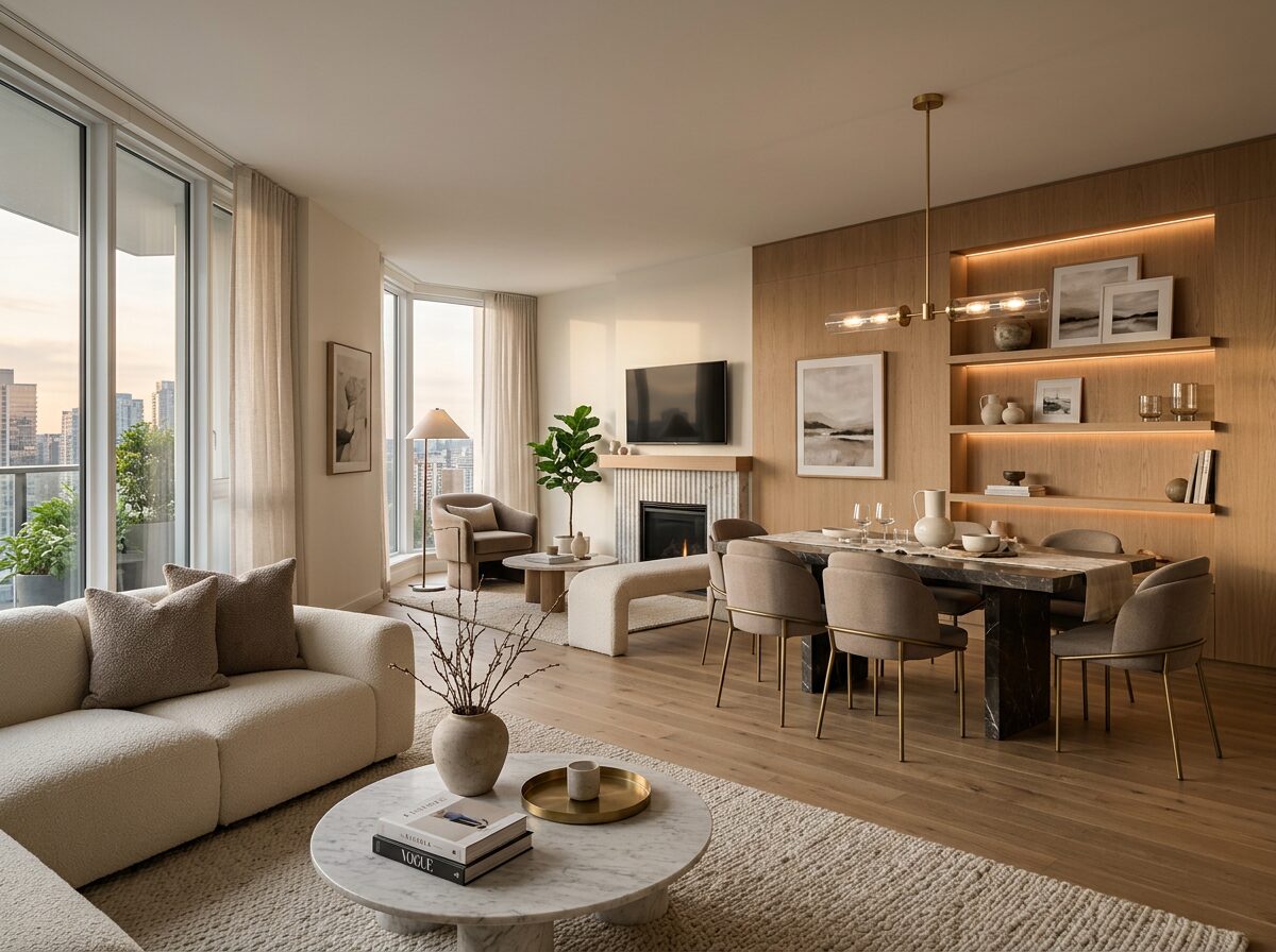 Investment property interior by Adesso Studio